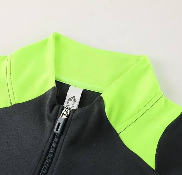 24/25 Adidas Grey/Green Full Zipper Jacket +Long Pants - Image 5