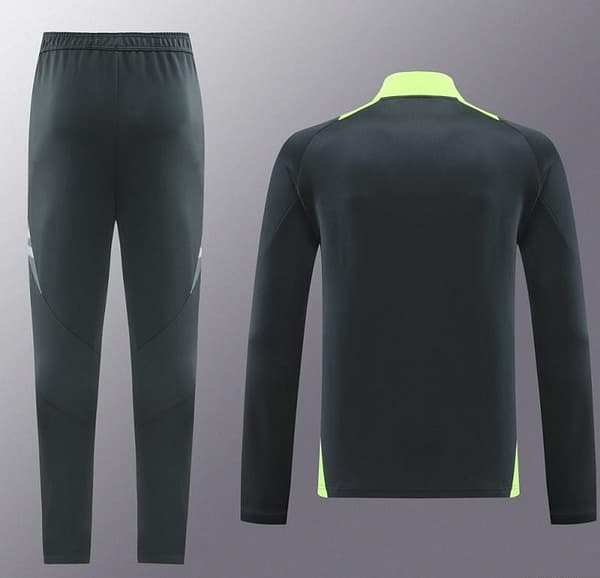 24/25 Adidas Grey/Green Full Zipper Jacket +Long Pants - Image 12