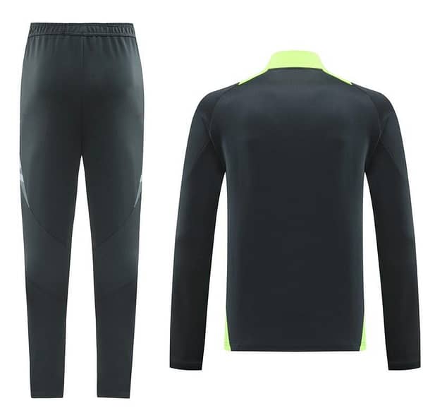 24/25 Adidas Grey/Green Full Zipper Jacket +Long Pants - Image 13