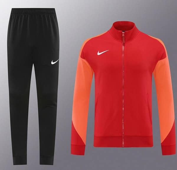 24/25 Nike Orange/Red Full Zipper Jacket +Long Pants - Image 14