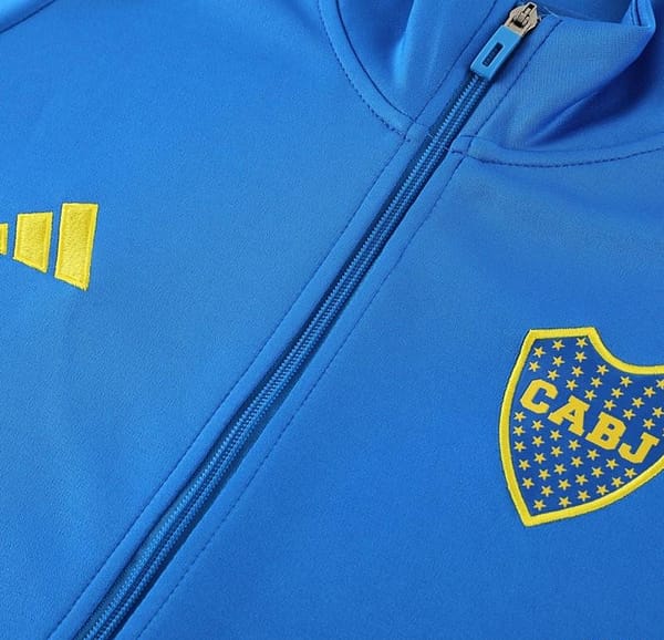 24/25 Boca Juniors Blue Hoodie Full Zipper Jacket +Long Pants - Image 5