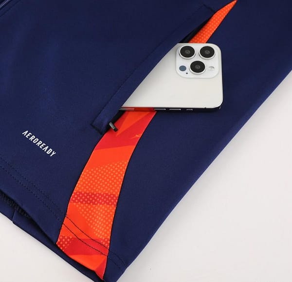 2024 Spain Navy Full Zipper Jacket +Long Pants - Image 9