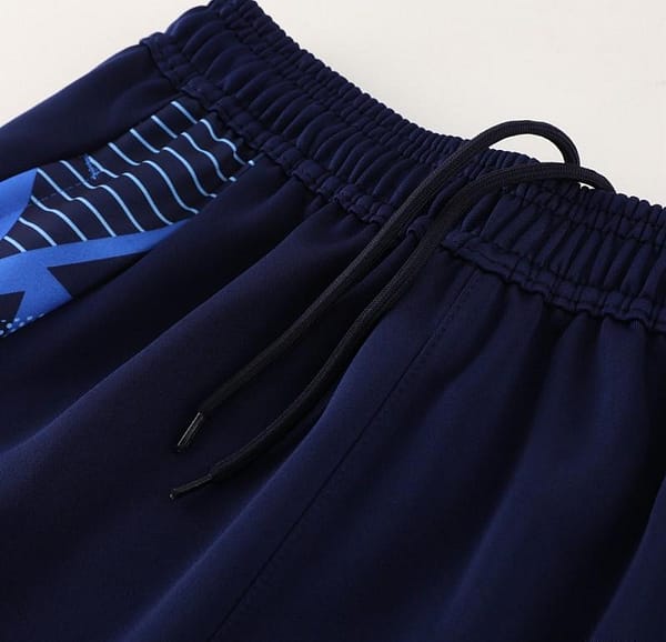 2024 Italy Navy Full Zipper Jacket +Long Pants - Image 2