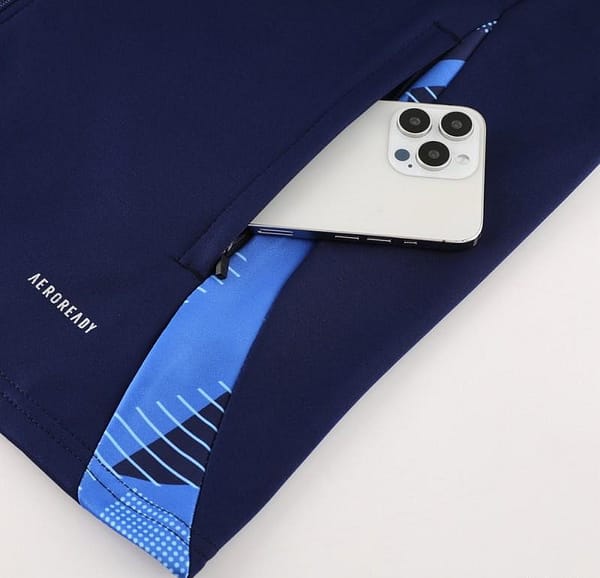 2024 Italy Navy Full Zipper Jacket +Long Pants - Image 4