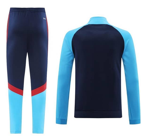 24/25 Arsenal Black/Blue Full Zipper Jacket +Long Pants - Image 4