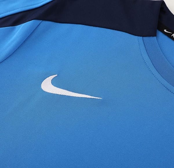 24/25 Nike Blue/Black Short Sleeve Jersey+Shorts - Image 8