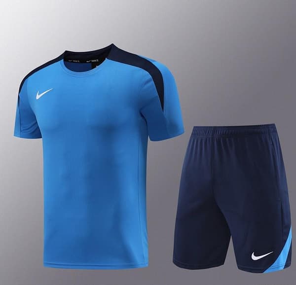 24/25 Nike Blue/Black Short Sleeve Jersey+Shorts - Image 19