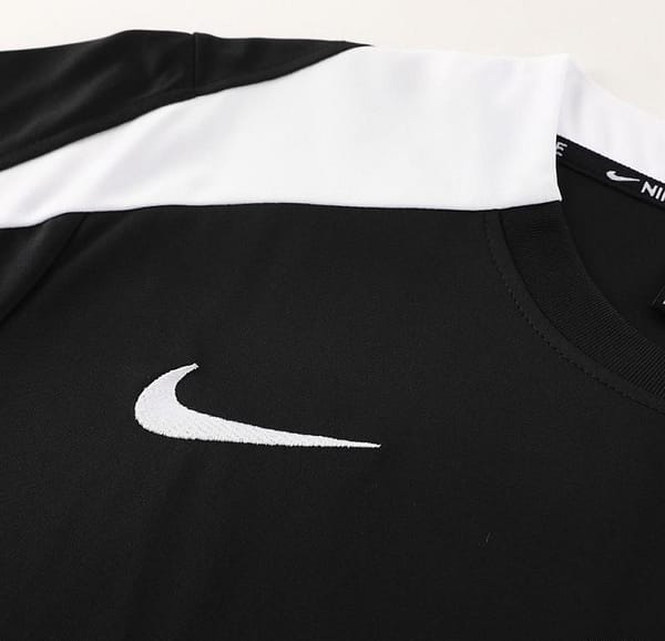 24/25 Nike Black/White Short Sleeve Jersey+Shorts - Image 8
