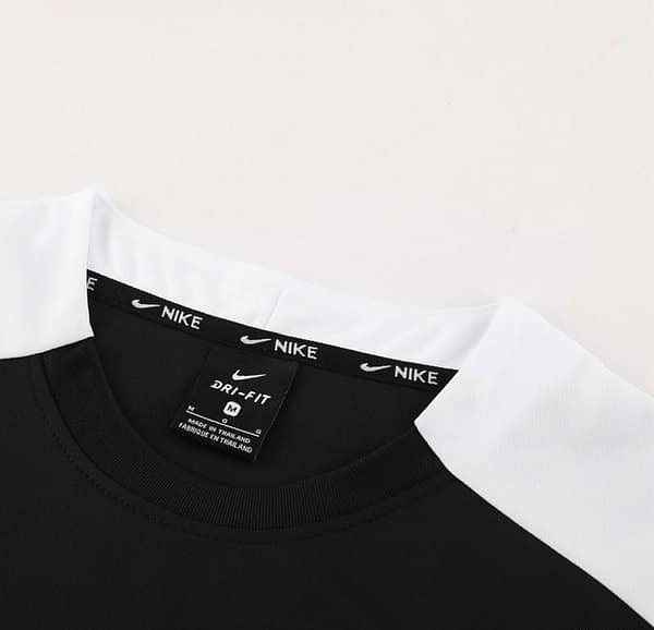24/25 Nike Black/White Short Sleeve Jersey+Shorts - Image 9