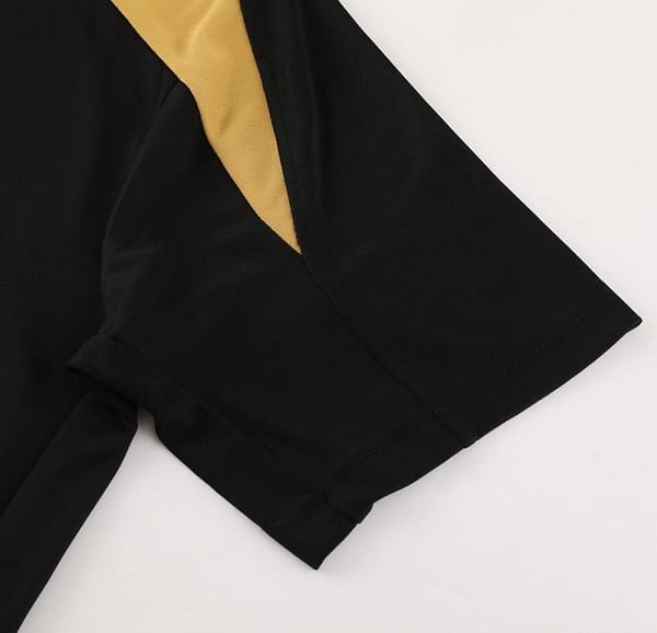 24/25 Nike Black/Golden Short Sleeve Jersey+Shorts - Image 7
