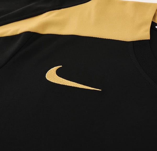 24/25 Nike Black/Golden Short Sleeve Jersey+Shorts - Image 8