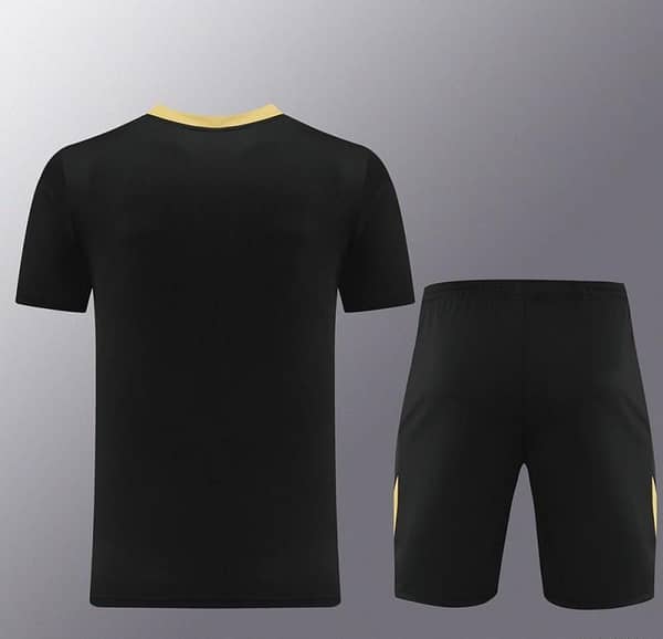 24/25 Nike Black/Golden Short Sleeve Jersey+Shorts - Image 17