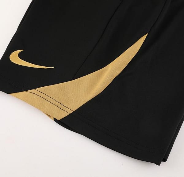24/25 Nike Black/Golden Short Sleeve Jersey+Shorts - Image 22
