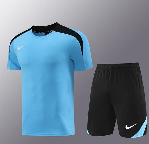24/25 Nike Blue/black Short Sleeve Jersey+Shorts - Image 21