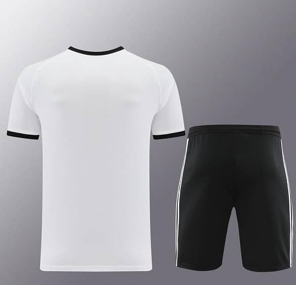 24/25 Adidas Original White Short Sleeve Jersey+Shorts - Image 12