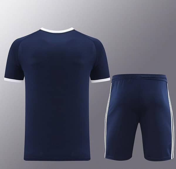 24/25 Adidas Original Navy Short Sleeve Jersey+Shorts - Image 12