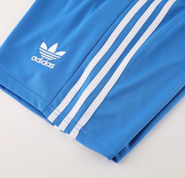 24/25 Adidas Original Blue Short Sleeve Jersey+Shorts - Image 18