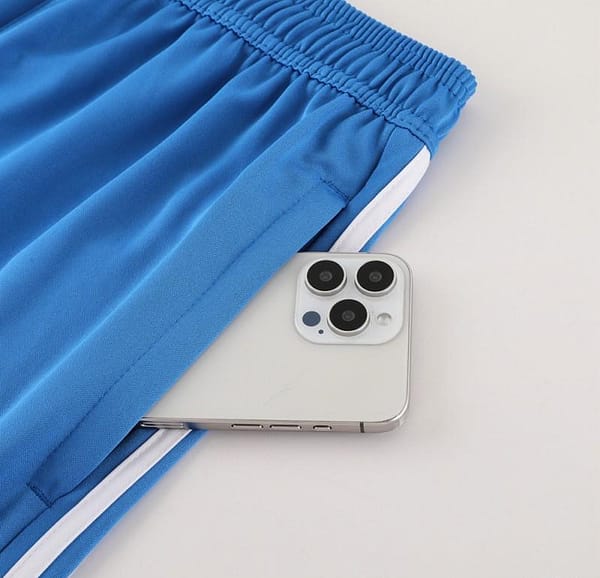 24/25 Adidas Original Blue Short Sleeve Jersey+Shorts - Image 19