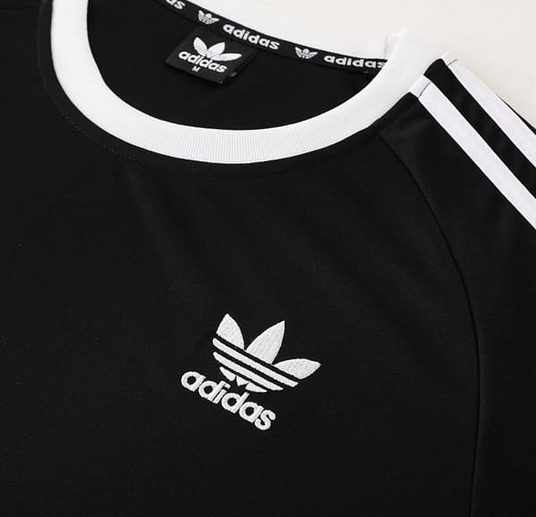 24/25 Adidas Original Black Short Sleeve Jersey+Shorts - Image 4