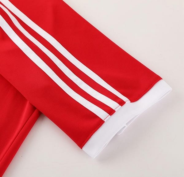 24/25 Adidas Original Red Short Sleeve Jersey+Shorts - Image 24