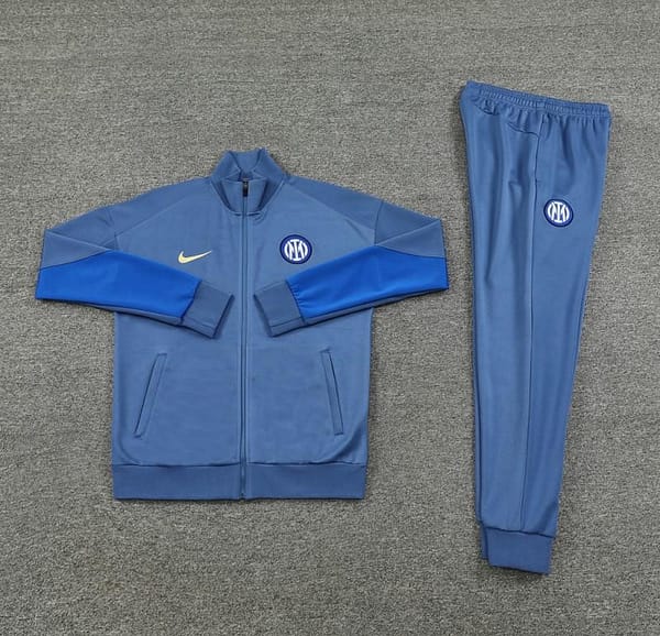 24/25 Inter Milan Blue Full Zipper Jacket +Long Pants - Image 12
