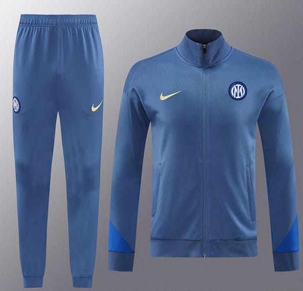 24/25 Inter Milan Blue Full Zipper Jacket +Long Pants - Image 16