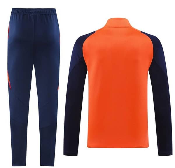 24/25 Manchester United Orange Full Zipper Jacket +Long Pants - Image 15