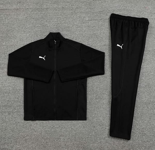 24/25 Puma Black Full Zipper Jacket +Long Pants - Image 5