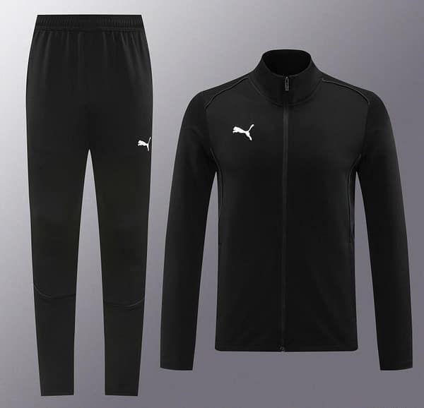 24/25 Puma Black Full Zipper Jacket +Long Pants - Image 15