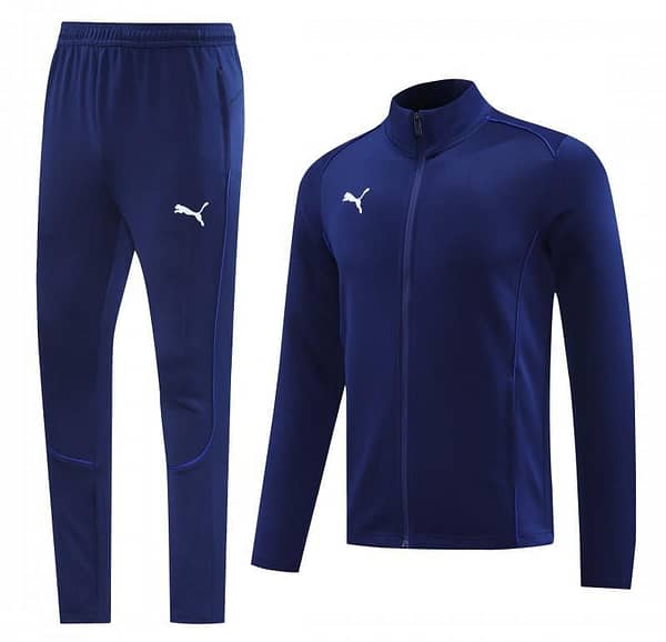 24/25 Puma Navy Full Zipper Jacket +Long Pants