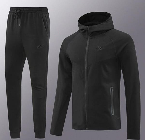24/25 Nike Black Hoodie Full Zipper Jacket +Long Pants - Image 18