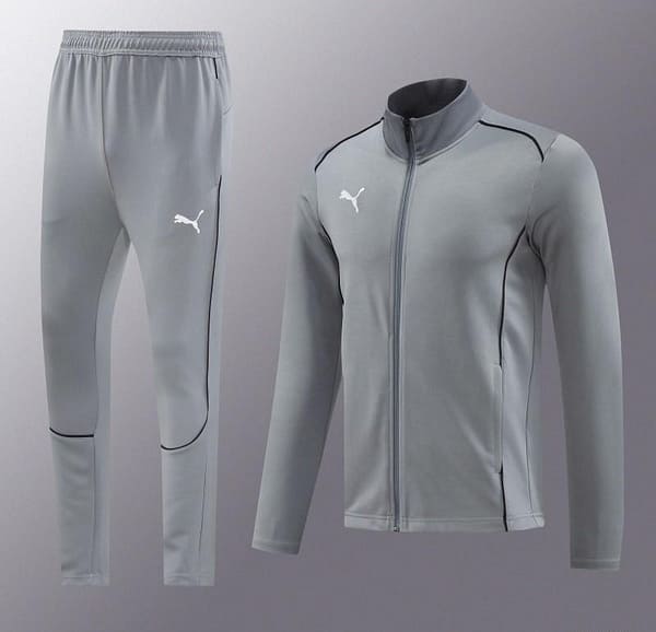 24/25 Puma Grey Full Zipper Jacket +Long Pants - Image 18