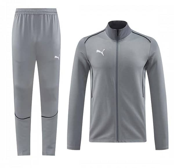 24/25 Puma Grey Full Zipper Jacket +Long Pants - Image 20