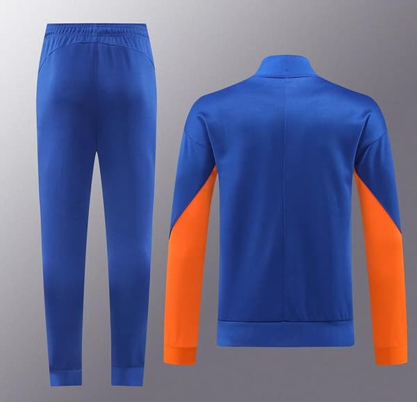 2024 Netherlands Blue Full Zipper Jacket +Long Pants - Image 8