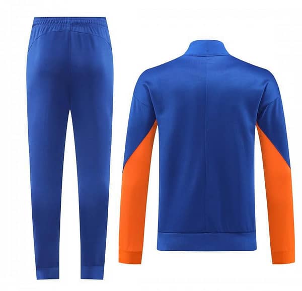 2024 Netherlands Blue Full Zipper Jacket +Long Pants - Image 9