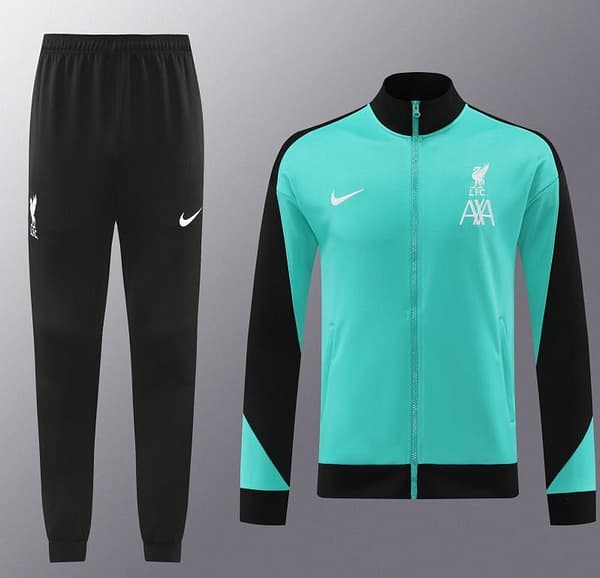 24/25 Liverpool Green Full Zipper Jacket +Long Pants - Image 15