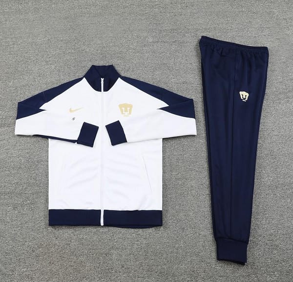 24/25 Club America White Full Zipper Jacket +Long Pants - Image 11