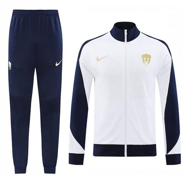 24/25 Club America White Full Zipper Jacket +Long Pants - Image 16