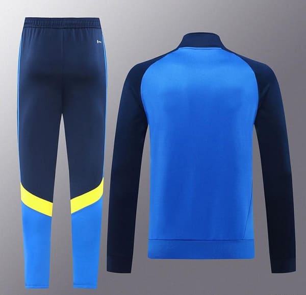 24/25 Boca Juniors Navy/Blue Full Zipper Jacket +Long Pants - Image 12