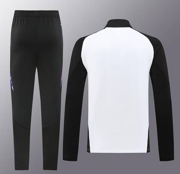 2024 Germany White/Black Full Zipper Jacket +Long Pants - Image 13