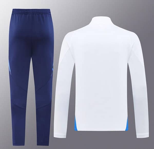 2024 Italy White Full Zipper Jacket +Long Pants - Image 12