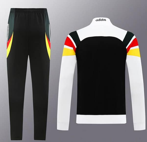 2024 Germany White Full Zipper Jacket +Long Pants - Image 16