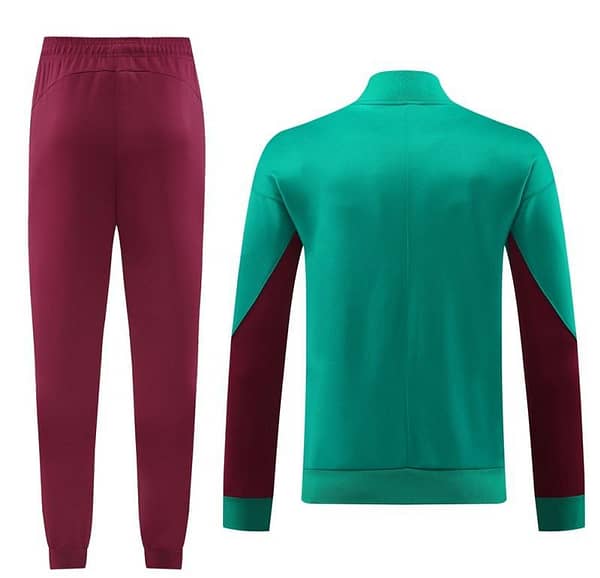 24/25 PSG Green Full Zipper Jacket +Long Pants - Image 15