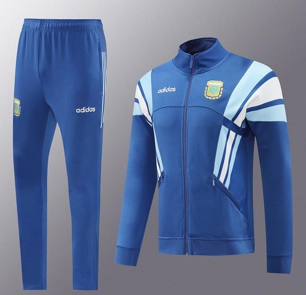 2024 Argentina Blue Full Zipper Jacket +Long Pants - Image 7