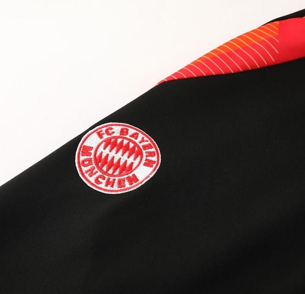 24/25 Bayern Munich Red Full Zipper Jacket +Long Pants - Image 3