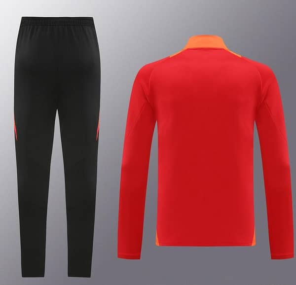 24/25 Bayern Munich Red Full Zipper Jacket +Long Pants - Image 19