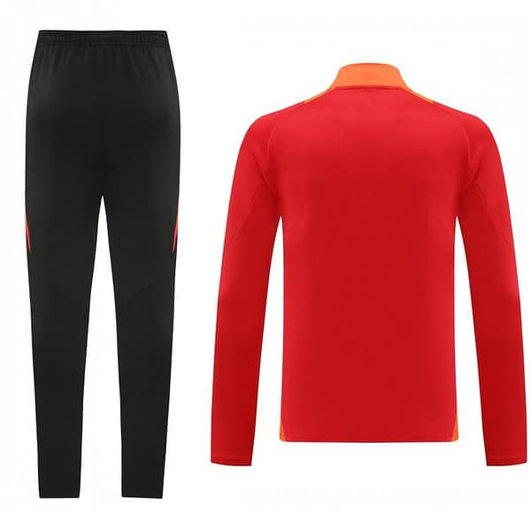24/25 Bayern Munich Red Full Zipper Jacket +Long Pants - Image 20