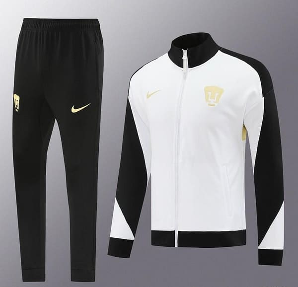 24/25 Club America White Full Zipper Jacket +Long Pants - Image 5