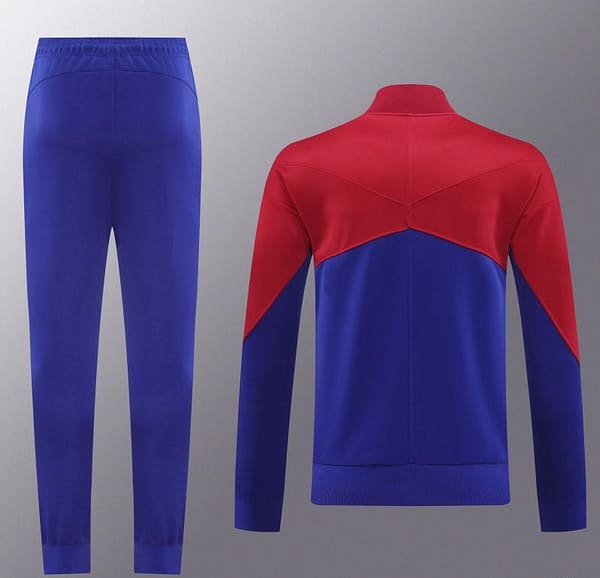 24/25 Barcelona Blue/Red Full Zipper Jacket +Long Pants - Image 18