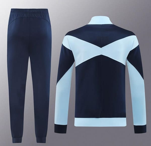 2024 France Light Blue Full Zipper Jacket +Long Pants - Image 18